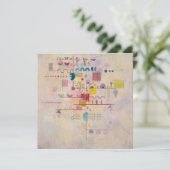 Vasily Kandinsky - Graceful Ascent Feestdagenkaart (Staand voorkant)