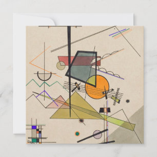 Vasily Kandinsky - Melodisch Feestdagenkaart