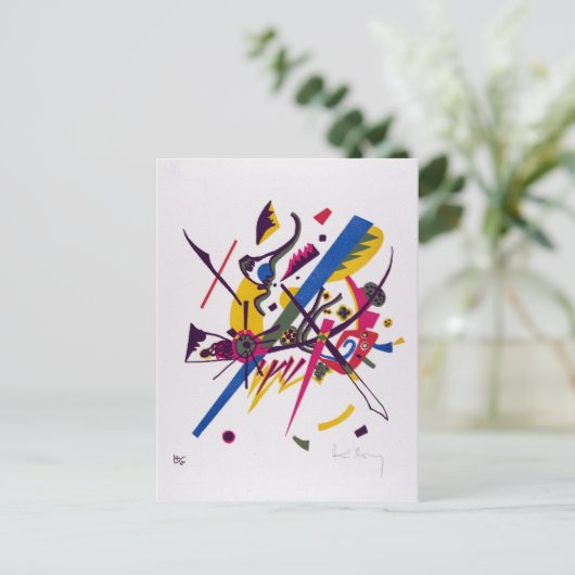 Vasily Kandinsky Small Worlds I Briefkaart (Staand voorkant)