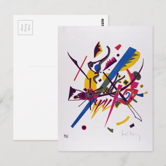 Vasily Kandinsky Small Worlds I Briefkaart (Voorkant / Achterkant)