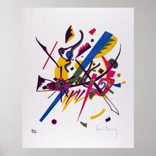 Vasily Kandinsky Small Worlds I Poster (Voorkant)