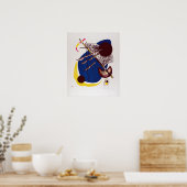 Vasily Kandinsky Small Worlds II Poster (Keuken)