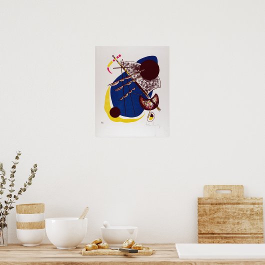 Vasily Kandinsky Small Worlds II Poster (Keuken)