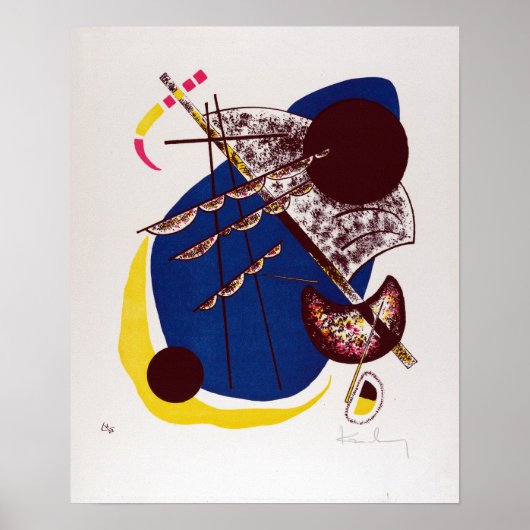 Vasily Kandinsky Small Worlds II Poster (Voorkant)