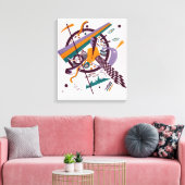 Vasily Kandinsky Small Worlds IV Canvas Afdruk (Insitu (Woonkamer))