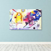 Vasily Kandinsky Yellow-Red-Blue Canvas Afdruk (Insitu (Houten vloer))