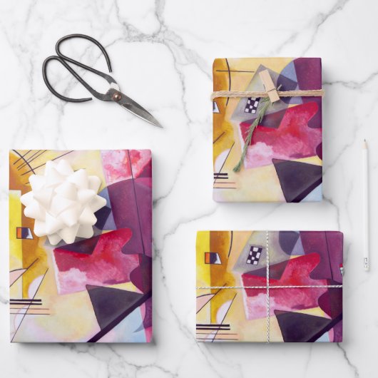 Vasily Kandinsky Yellow-Red-Blue Inpakpapier Vel (Voorkant)