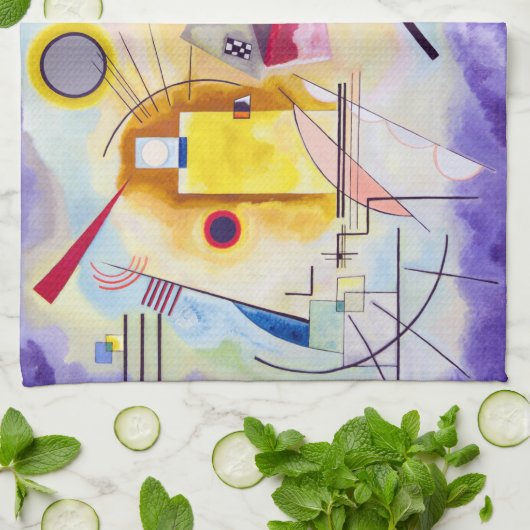 Vasily Kandinsky Yellow-Red-Blue Theedoek (Gevouwen)