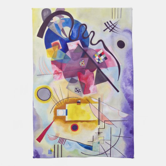 Vasily Kandinsky Yellow-Red-Blue Theedoek (Verticaal)