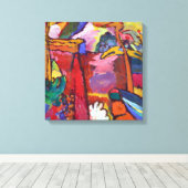 Vasily Kandisnky Garden of Love Canvas Afdruk (Insitu (Houten vloer))