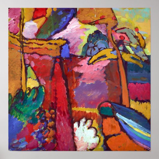 Vasily Kandisnky Garden of Love Poster (Voorkant)