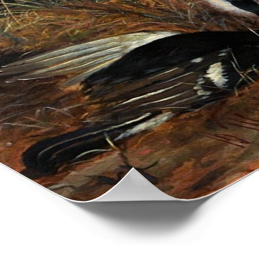 Vasily Perov: De jagers op Rest Poster (Hoek)