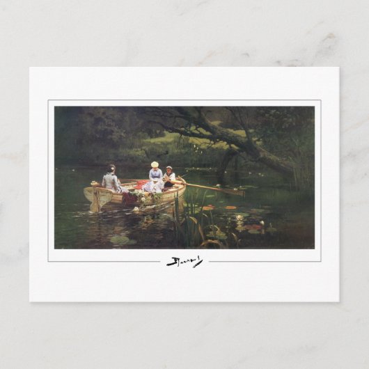 Vasily Polenov #146 - Kunstmatig Briefkaart (Voorkant)