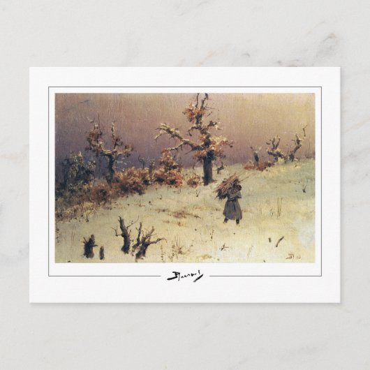 Vasily Polenov #151 - Kunstmatig Briefkaart (Voorkant)