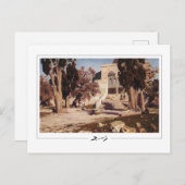 Vasily Polenov #152 - Kunstmatig Briefkaart (Voorkant / Achterkant)