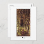 Vasily Polenov #198 - Kunstmatig Briefkaart (Voorkant / Achterkant)