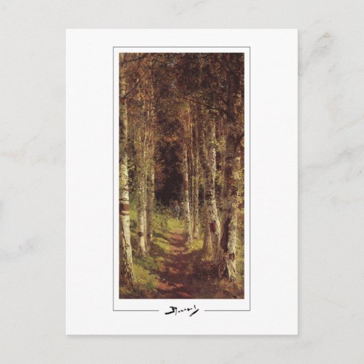 Vasily Polenov #198 - Kunstmatig Briefkaart (Voorkant)