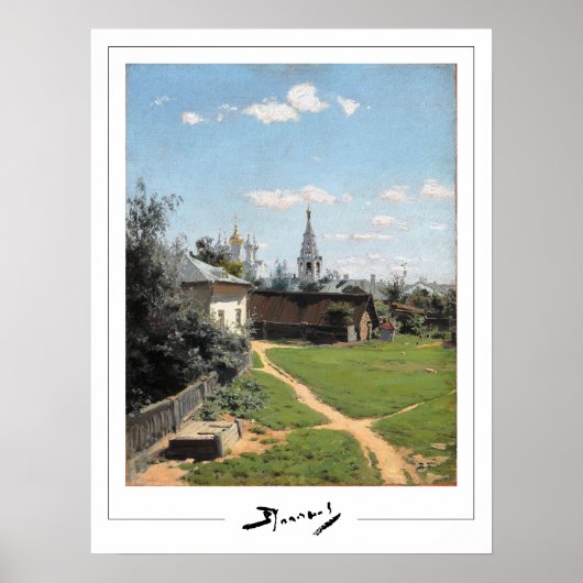 Vasily Polenov Zedign Art Poster #12 (Voorkant)