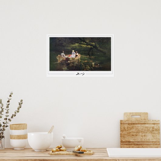 Vasily Polenov Zedign Art Poster #146 (Keuken)