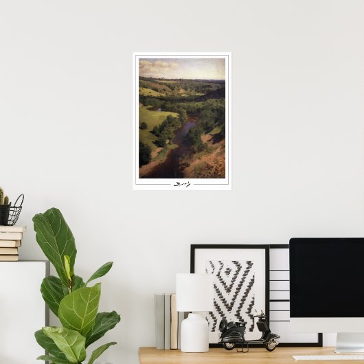 Vasily Polenov Zedign Art Poster #158 (Thuiskantoor)