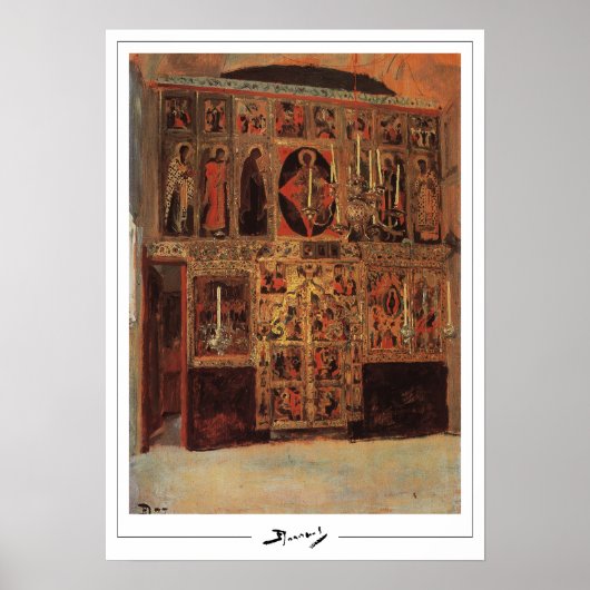 Vasily Polenov Zedign Art Poster #169 (Voorkant)