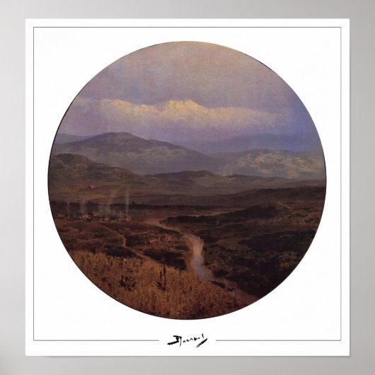 Vasily Polenov Zedign Art Poster #180 (Voorkant)