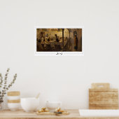 Vasily Polenov Zedign Art Poster #189 (Keuken)