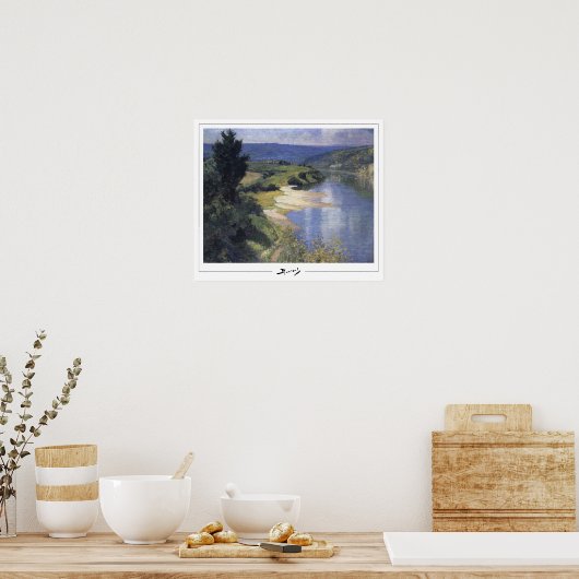 Vasily Polenov Zedign Art Poster #205 (Keuken)