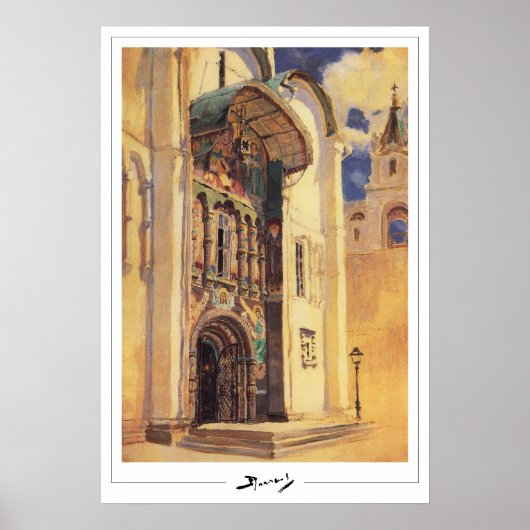 Vasily Polenov Zedign Art Poster #26 (Voorkant)