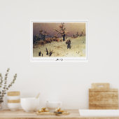 Vasily Polenov Zedign Kunstposter #151 Poster (Keuken)