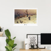 Vasily Polenov Zedign Kunstposter #151 Poster (Thuiskantoor)