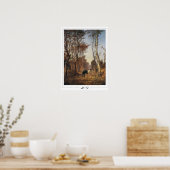 Vasily Polenov Zedign Kunstposter #179 Poster (Keuken)