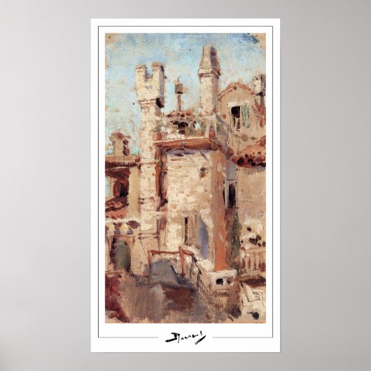 Vasily Polenov Zedign Kunstposter #202 Poster (Voorkant)