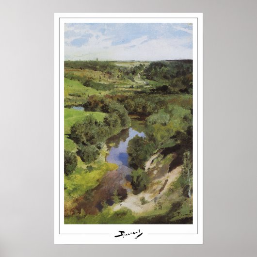 Vasily Polenov Zedign Kunstposter #43 Poster (Voorkant)