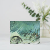 Vasily Vereshchagin- Night Bivouac of Great Army Briefkaart (Staand voorkant)