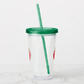 Vaso Acrílico Apple Acryl Drinkbeker (Links)