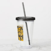 Vaso acrílico estampado mariposa monarca acryl drinkbeker (Links)