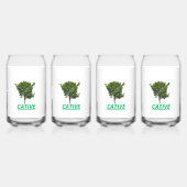 Vaso con la foto del cativo blikvorm glas (Voorkant)