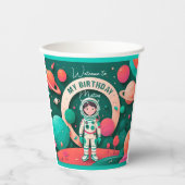 Vaso cumpleaños personalizado papieren bekers (Voorkant)