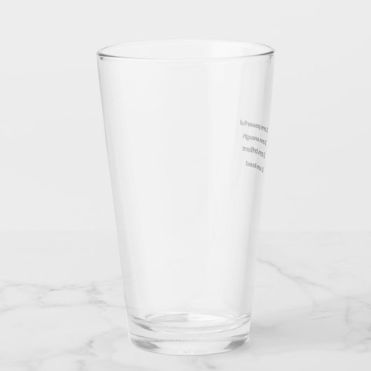 Vaso de amor propio glas (Rechts)
