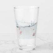 Vaso de cristal con peces glas (Achterkant)