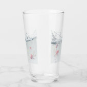 Vaso de cristal con peces glas (Rechts)