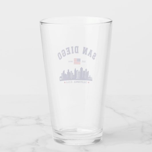 Vaso de cristal glas (Achterkant)
