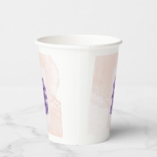 vaso de papel baby dinosaurio. papieren bekers (Rechts)