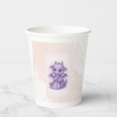 vaso de papel baby dinosaurio. papieren bekers (Voorkant)