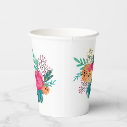 Vaso de papel baby shower colección baby Koala Papieren Bekers (Rechts)