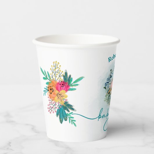 Vaso de papel baby shower colección baby Koala Papieren Bekers (Voorkant)