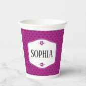 Vaso de papel lunarcitos papieren bekers (Voorkant)