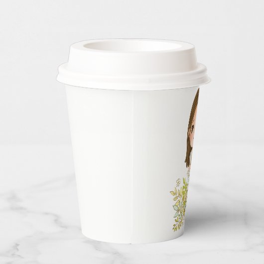 vaso de papel Primera Comunión GEORGIA Papieren Bekers (Rechts)