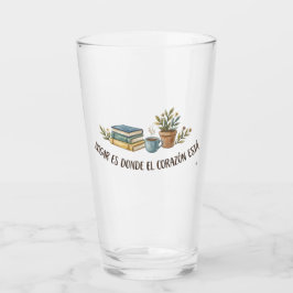 Vaso de Vidrio Cozy Acuarela Glas